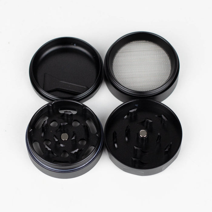 GORDON | 4 Lay Aluminum Alloy Herb Grinder Box of 6 [CNHC500-Gordon] Display Pack Canadian Distributor