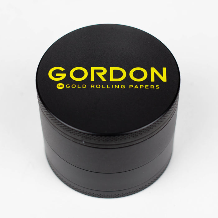 GORDON | 4 Lay Aluminum Alloy Herb Grinder Box of 6 [CNM63-4-Gordon]
