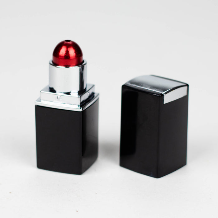 3" Discreet Fashionable Lipstick Aluminum Smoking Pipe [RT-15] Metal Pipe Canadian Distributor
