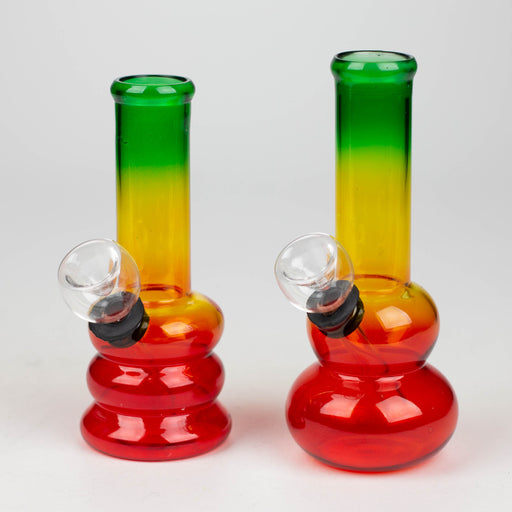 5" Rasta glass water bong [GP1864] Glass Bong ONE