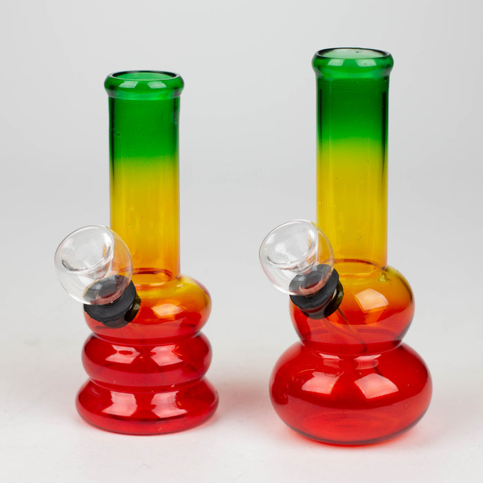 5" Rasta glass water bong [GP1864] Glass Bong ONE