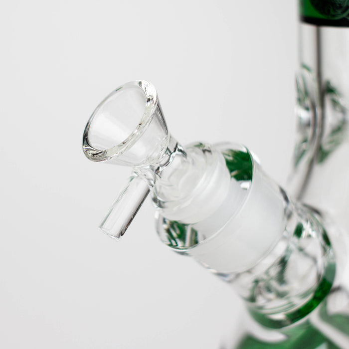 Infyniti | 14" Skull beaker 7 mm glass bong [ GP1736 ] Glass Bong ONE