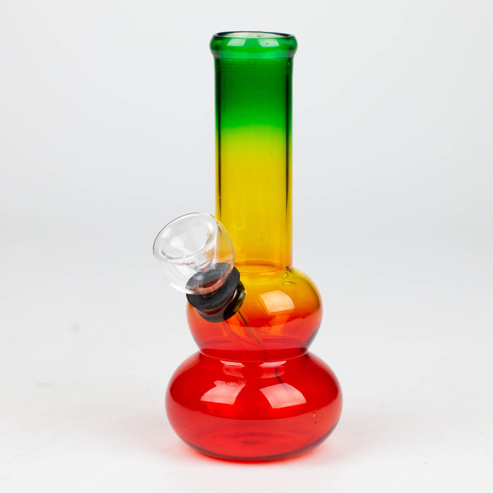 5" Rasta glass water bong [GP1864] Glass Bong ONE GP1864RAS