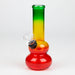 5" Rasta glass water bong [GP1864] Glass Bong ONE GP1864RAS