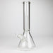 14" Exclusive License 7mm Glass Bong with Stickers [C1559] Glass Bong Canadian Distributor