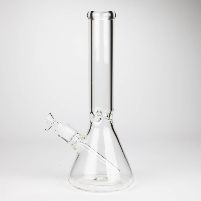 [6 Pack Bundle] 14" Exclusive License 7mm Glass Bong with Stickers [C1559]