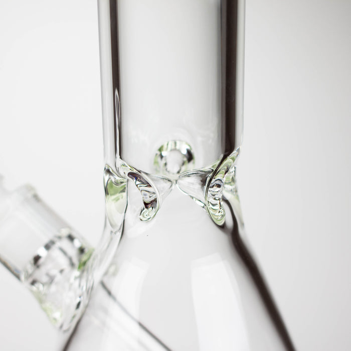 [6 Pack Bundle] 14" Exclusive License 7mm Glass Bong with Stickers [C1559]