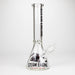 Steam Engine™ | 14 Inch 7mm glass bong with stickers by golden crown Glass Bong Smoke & Vape Distributor