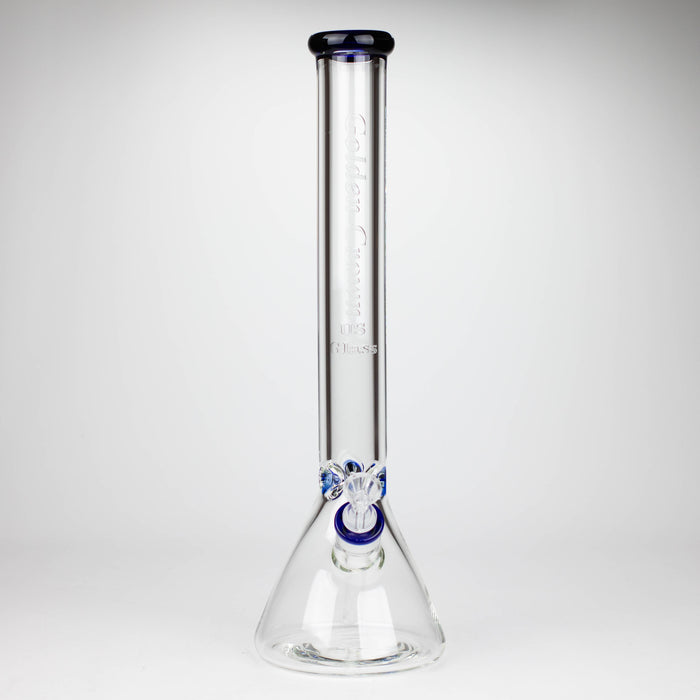 Golden Crown™ | 18 Inch 9mm Engraved Bong US Glass Bongs Smoke & Vape Distributor