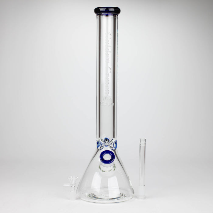 Golden Crown™ | 18 Inch 9mm Engraved Bong US Glass Bongs Smoke & Vape Distributor