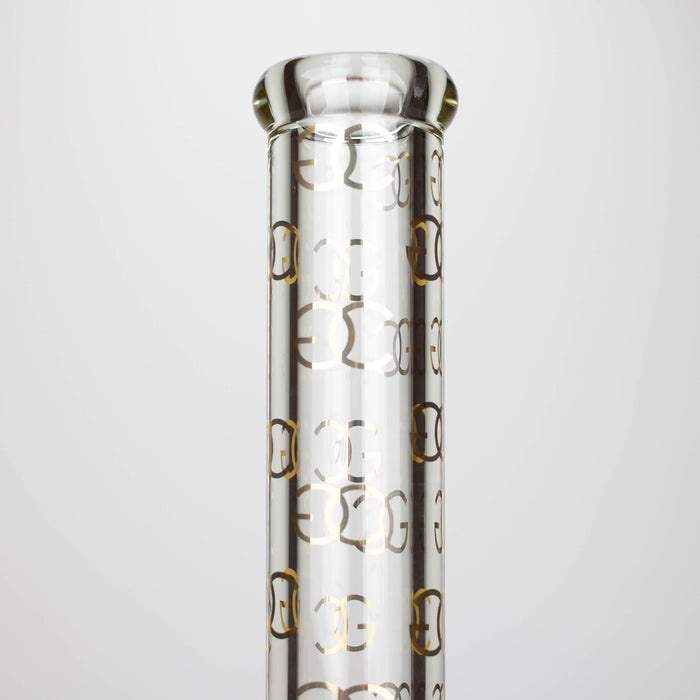 Golden Crown™ | 14Inch 9mm GC bong with 24K Gold Emblem Glass Bong Smoke & Vape Distributor