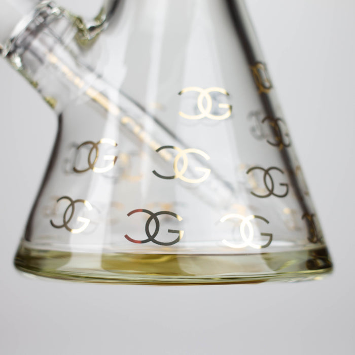 Golden Crown™ | 14Inch 9mm GC bong with 24K Gold Emblem Glass Bong Smoke & Vape Distributor