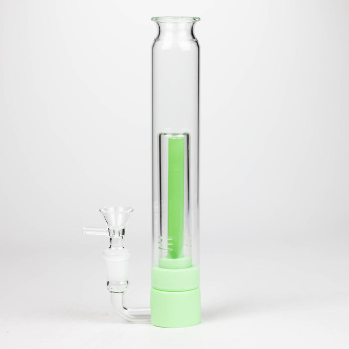 Rukioo® | 9" Bird Bong with Herb Bowl [BG41x] Resin · Silicone · Plastic Bong 777 Smoke