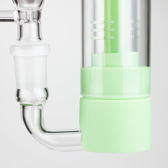 Rukioo® | 9" Bird Bong with Herb Bowl [BG41x] Resin · Silicone · Plastic Bong 777 Smoke