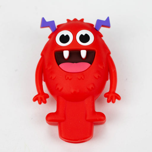 3" Fluffy's Pipe-Assorted [H300] Silicone Pipe YHS Smoke