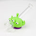 4" Alien Glass hand pipe-Assorted [H361] Silicone Pipe YHS Smoke