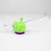 4" Alien Glass hand pipe-Assorted [H361] Silicone Pipe YHS Smoke