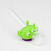 4" Alien Glass hand pipe-Assorted [H361] Silicone Pipe YHS Smoke