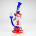 9.8" Silicone+Glass bong-Assorted [007B] Resin · Silicone · Plastic Bong Purple Haze Smoke Inc