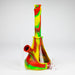 10.5" Cone Shape Bong-Assorted [116B] Silicone Bong Purple Haze Smoke Inc