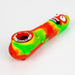 4.7" Pickle Pipe [082P] Silicone Pipe Purple Haze Smoke Inc
