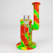7.5" Silicone Rig with foldable mouthpiece-Assorted [127B] Resin · Silicone Rig Purple Haze Smoke Inc