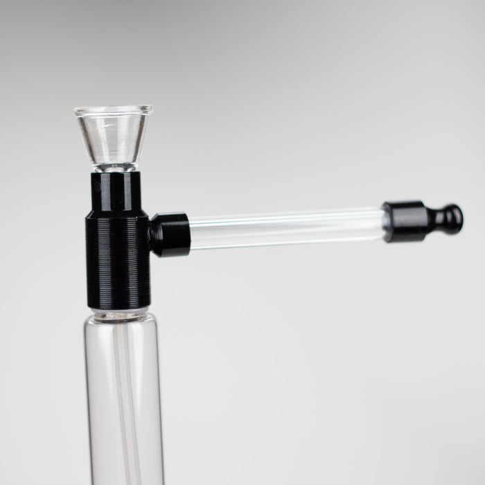 4" Glass Metal Pipe Box of 12 Glass Pipe JJ Distribution