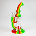 WENEED®- 9" Silicone Float Ball bong Resin · Silicone · Plastic Bong WENEED® Rasta