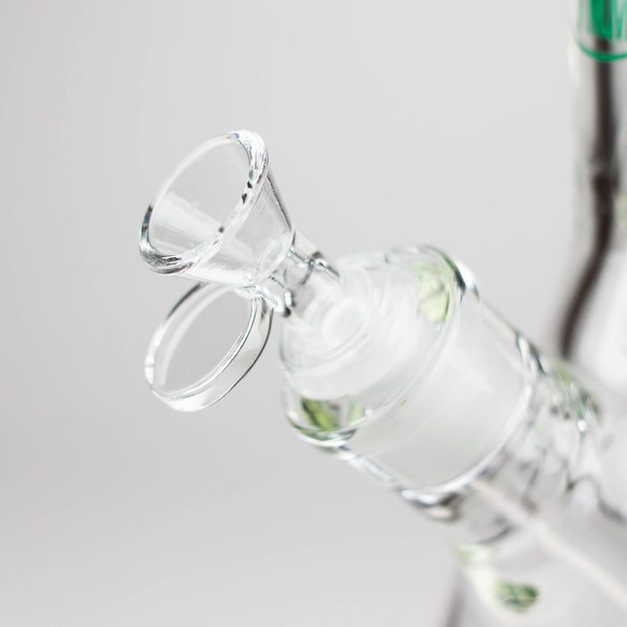 Fortune | 14" 7mm Beaker Glass Bong [145007] Glass Bong Fortune