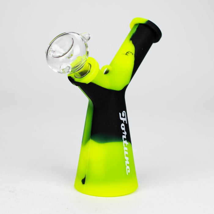 Fortune | 6.5" Slingshot Silicone Waterpipe [SP1026] Resin · Silicone · Plastic Bong Super Supplys Inc
