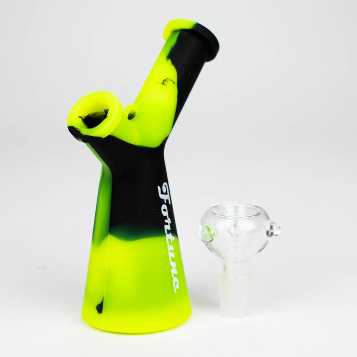 Fortune | 6.5" Slingshot Silicone Waterpipe [SP1026] Resin · Silicone · Plastic Bong Super Supplys Inc
