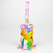 Fortune | 8" Hydrographic Silicone Soda Bong-Assorted [SP1003P] Resin · Silicone · Plastic Bong Super Supplys Inc