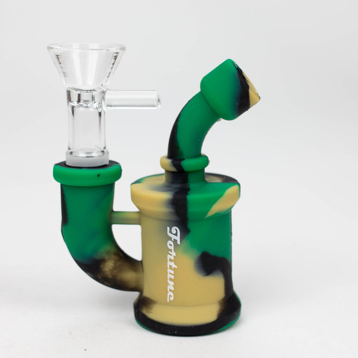 Fortune | Mini Silicone Pipe-Assorted [SP1102] Resin · Silicone · Plastic Bong Super Supplys Inc