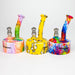 Fortune | 5" Silicone Hydrographic Dab Rig-Assorted [SP1035P] Resin · Silicone Rig Super Supplys Inc