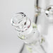 Fortune | 16" 7mm Beaker Glass Bong [165007] Glass Bong Super Supplys Inc