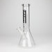 Fortune | 12" 5mm Beaker Glass Bong [125005] Glass Bong Super Supplys Inc