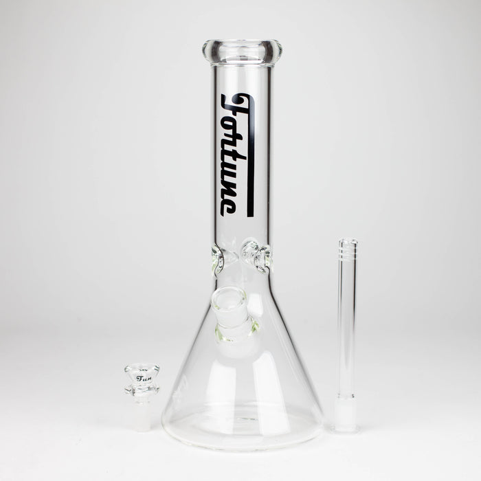 Fortune | 12" 5mm Beaker Glass Bong [125005] Glass Bong Super Supplys Inc