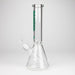 Fortune | 14" 7mm Beaker Glass Bong [145007] Glass Bong Fortune
