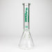 Fortune | 14" 7mm Beaker Glass Bong [145007] Glass Bong Fortune