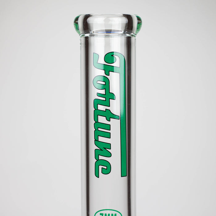 Fortune | 14" 7mm Beaker Glass Bong [145007] Glass Bong Fortune