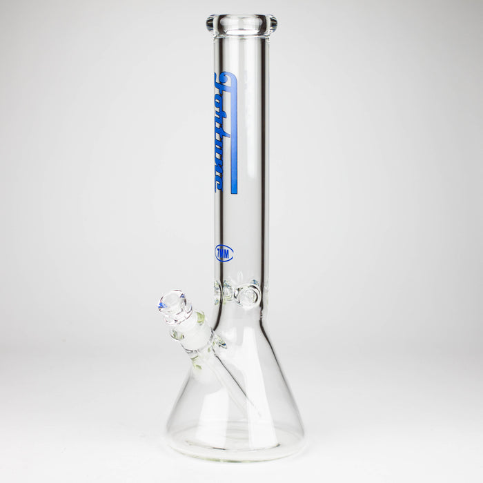 Fortune | 16" 7mm Beaker Glass Bong [165007] Glass Bong Super Supplys Inc Blue
