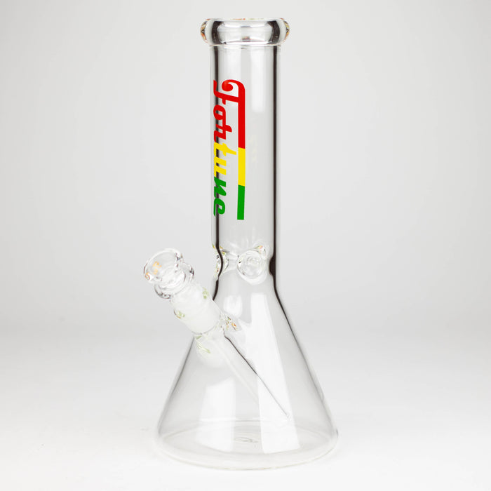 Fortune | 12" 5mm Beaker Glass Bong [125005] Glass Bong Super Supplys Inc Rasta