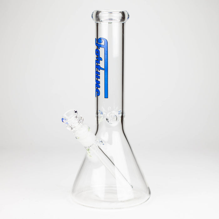 Fortune | 12" 5mm Beaker Glass Bong [125005] Glass Bong Super Supplys Inc Blue