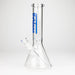 Fortune | 12" 5mm Beaker Glass Bong [125005] Glass Bong Super Supplys Inc Blue