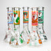 Fortune | 12" 7mm Snake Glow in the dark Beaker Bong [GT125007] Glass Bong Super Supplys Inc