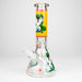 Fortune | 12" 9mm Snake Glow in the dark Beaker Bong [GT125009] Glass Bong Super Supplys Inc Yellow