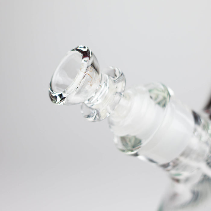 Fortune | 12" 9mm Snake Glow in the dark Beaker Bong [GT125009] Glass Bong Super Supplys Inc