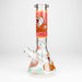 Fortune | 12" 7mm Snake Glow in the dark Beaker Bong [GT125007] Glass Bong Super Supplys Inc Red