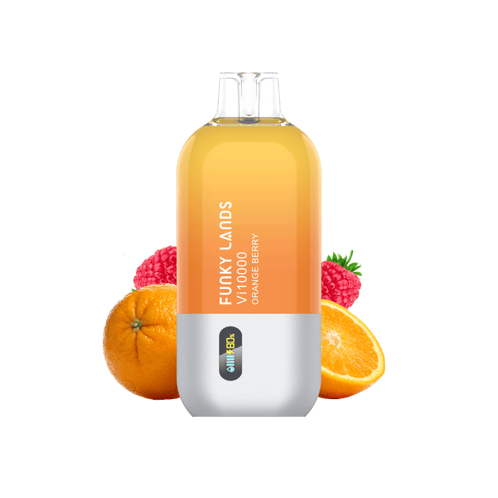 FUNKY LANDS | Vi10000 puffs Federal Excise Tax TJ VAPE Orange Berry