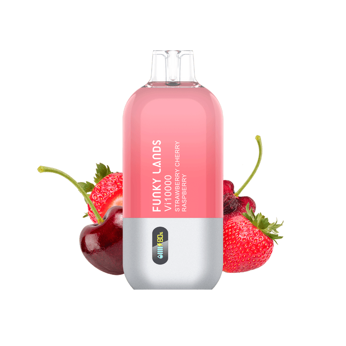 FUNKY LANDS | Vi10000 puffs Federal Excise Tax TJ VAPE Cranberry Grape Duo Ice